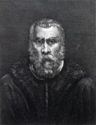 Tintoretto, inciso da Delaistre